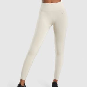 Gymshark Fit Seamless Mid Rise Leggings - Grey